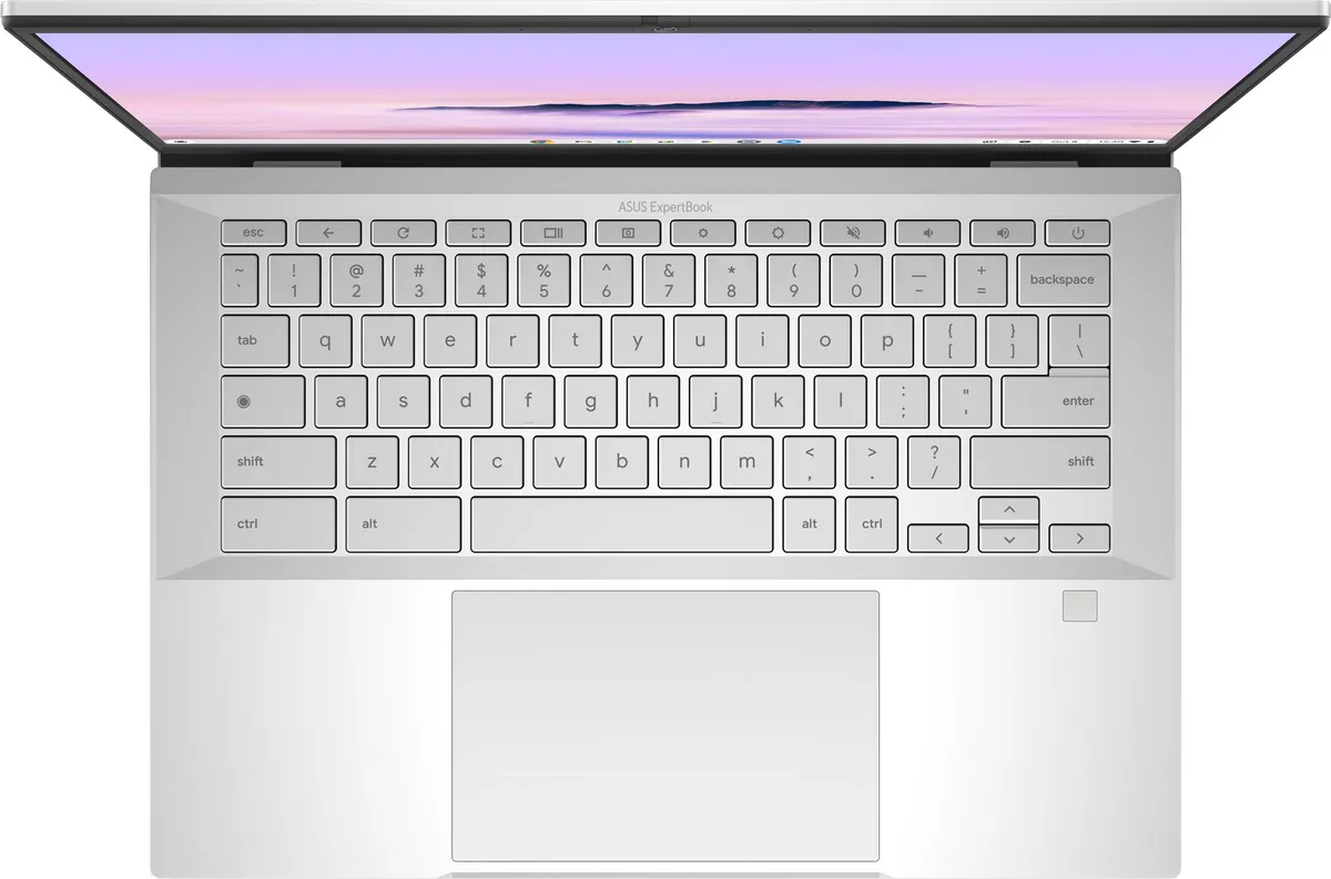 Ноутбук Asus ExpertBook CX54 Chromebook Plus CX5403CMA-QN0678 (90NX0791-M00T90) Fog Silver - мініатюра 2