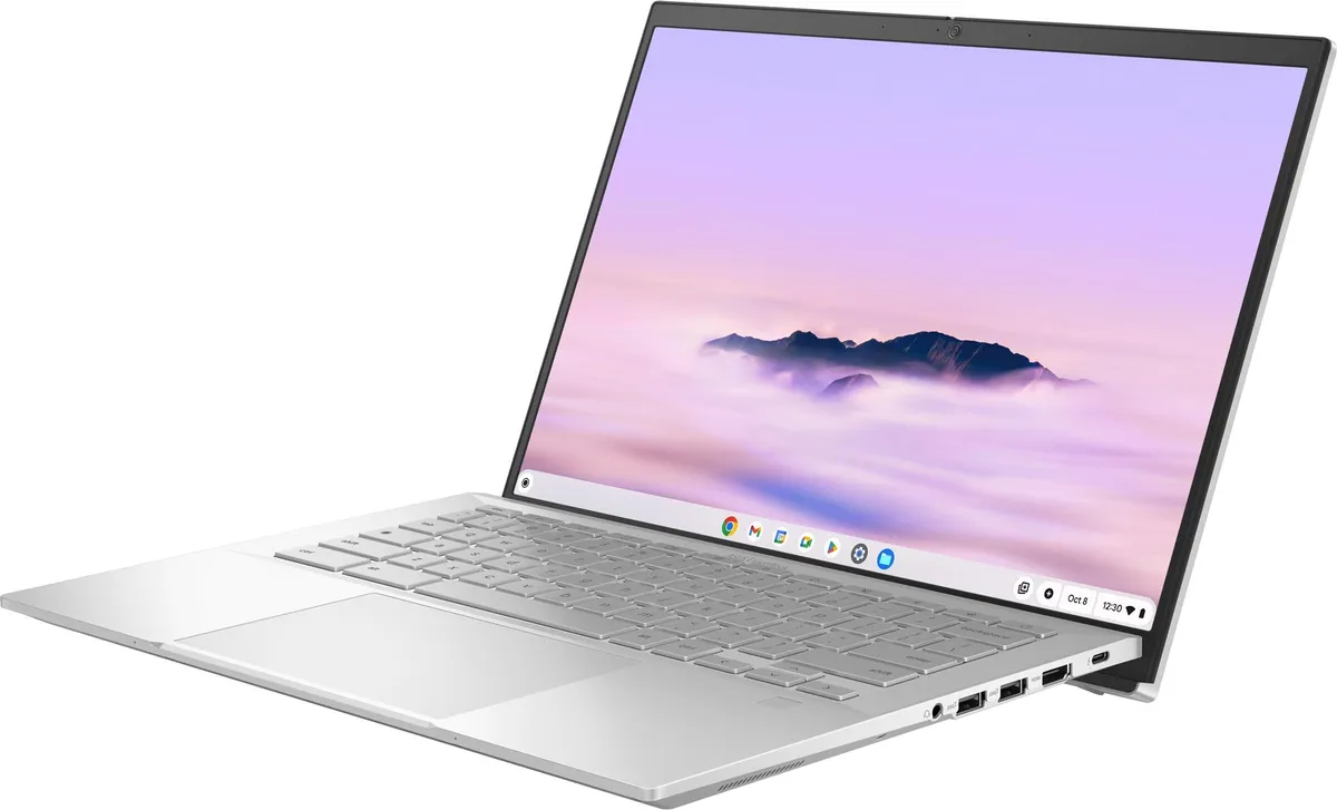 Ноутбук Asus ExpertBook CX54 Chromebook Plus CX5403CMA-QN0678 (90NX0791-M00T90) Fog Silver - мініатюра 4