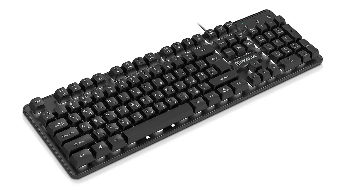 Клавіатура REAL-EL RK-7015 - мініатюра 2