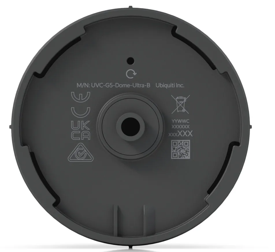 IP-камера Ubiquiti UniFi G5 Dome Ultra Black (UVC-G5-Dome-Ultra-B) - мініатюра 3
