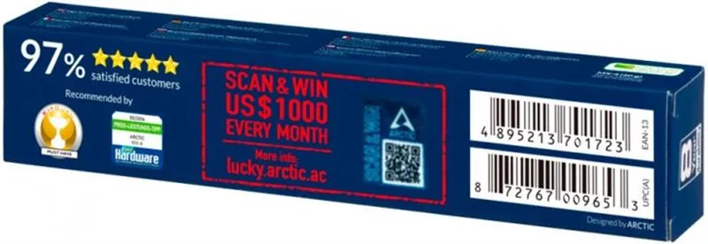 Термопаста Arctic MX-4 (ACTCP00001B) 20 г - мініатюра 3