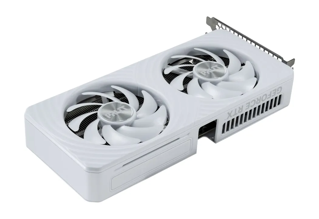 Відеокарта GF RTX 5060 Ti 16GB GDDR7 White OC Palit (NE7506TU19T1-GB2061M) - мініатюра 4