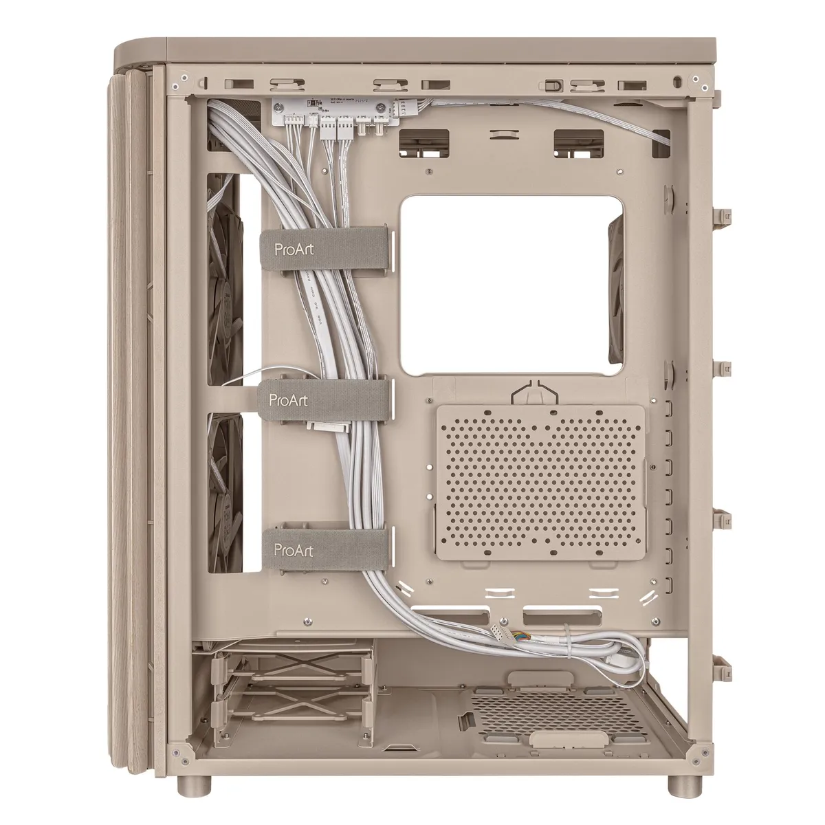 Корпус Asus ProArt PA401 Wood Edition - Mesh Beige (90DC00M7-B39000) - мініатюра 4