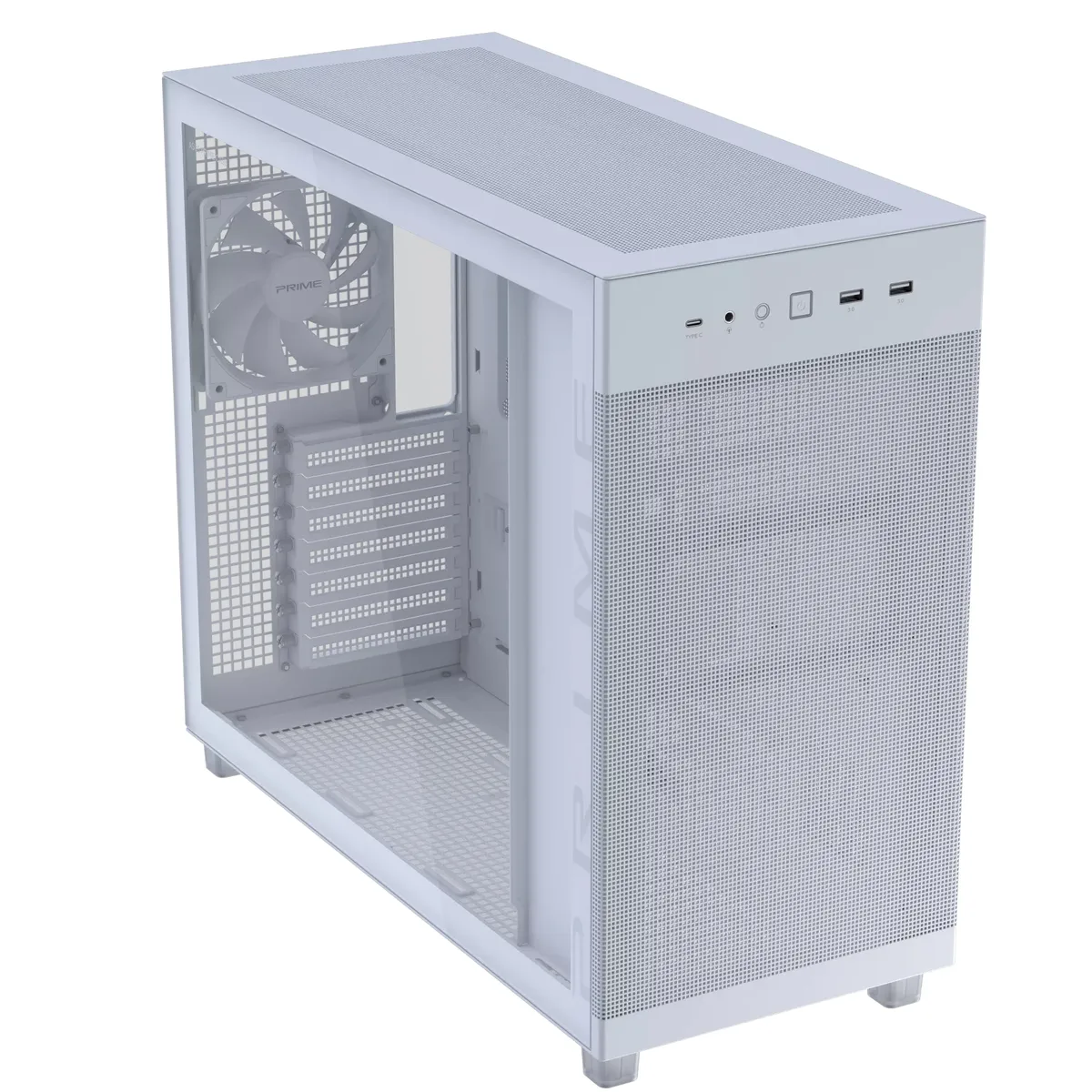 Корпус Asus Prime AP303 TG White (90DC00V3-B39010) - мініатюра 4