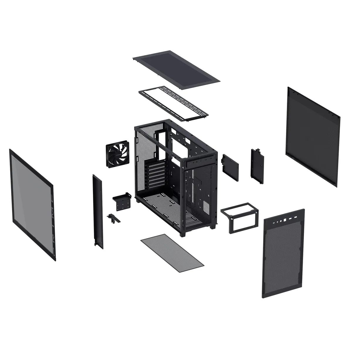 Корпус Asus Prime AP303 TG Black (90DC00V0-B39010) - мініатюра 9