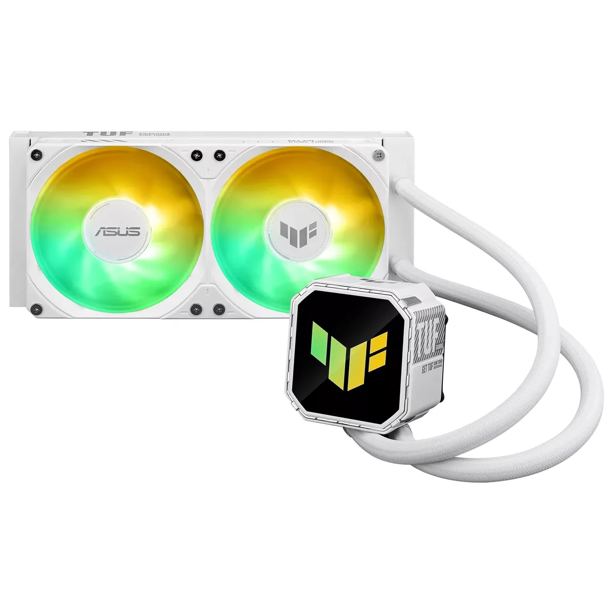 Система водяного охолодження Asus TUF Gaming LC III 240 ARGB White (90RC01J2-B0EAY0) - зображення 1