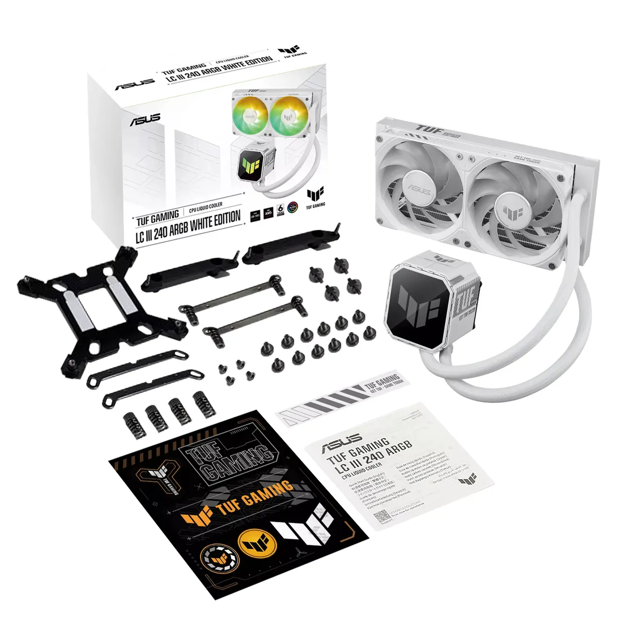Система водяного охолодження Asus TUF Gaming LC III 240 ARGB White (90RC01J2-B0EAY0) - мініатюра 3