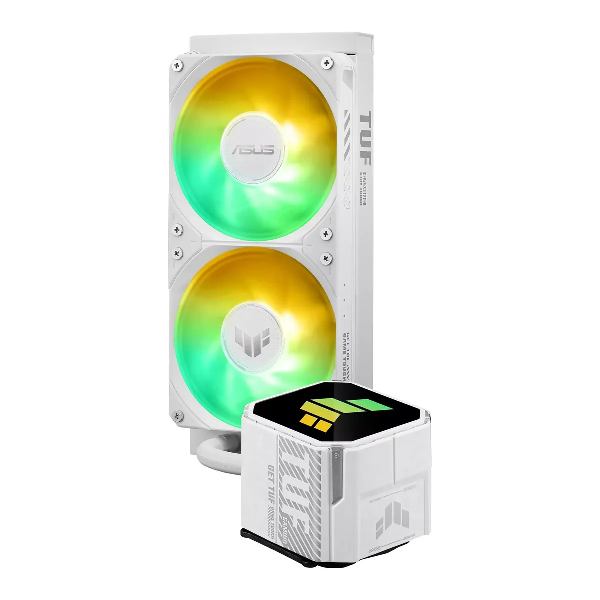 Система водяного охолодження Asus TUF Gaming LC III 240 ARGB White (90RC01J2-B0EAY0) - мініатюра 6