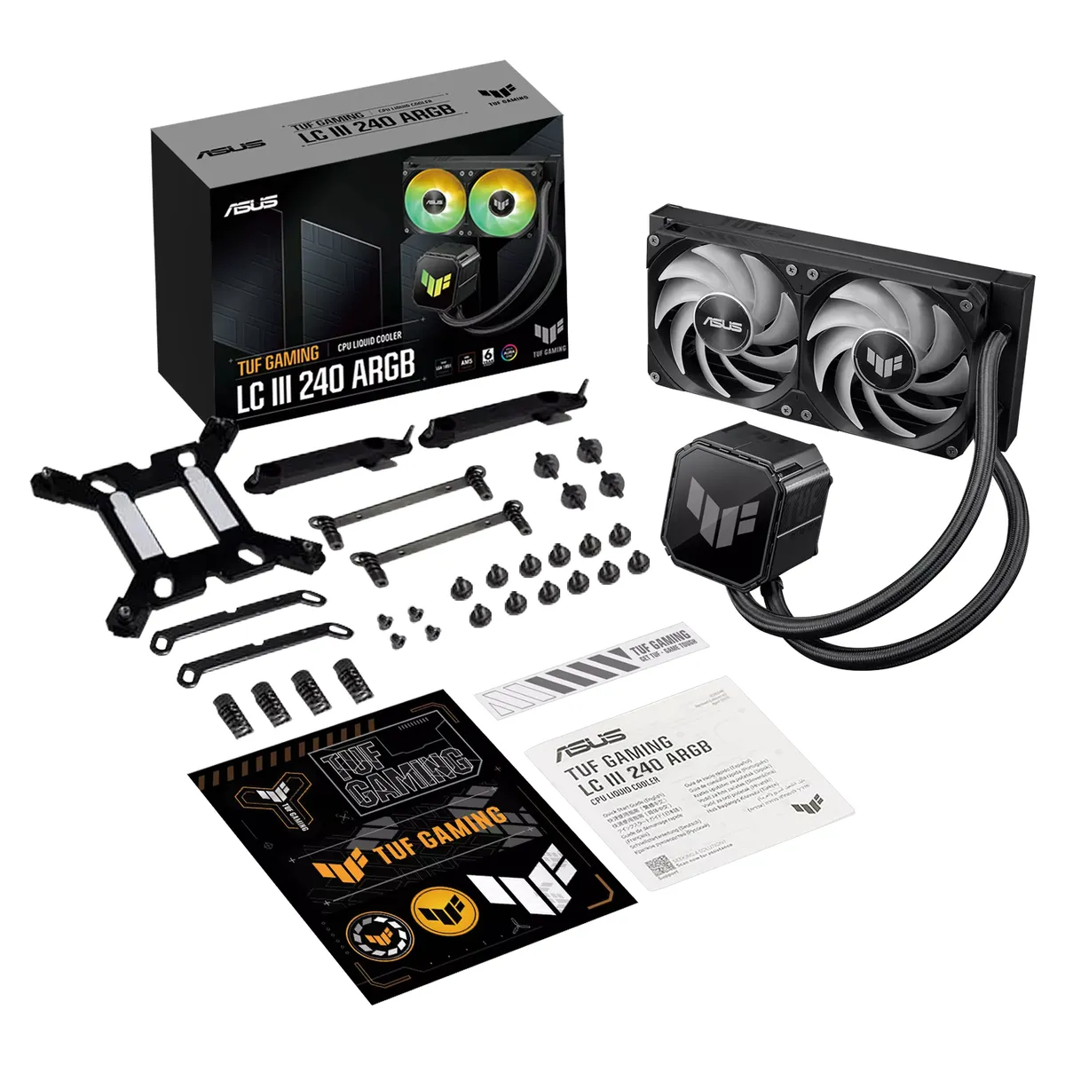 Система водяного охолодження Asus TUF Gaming LC III 240 ARGB (90RC01J1-B0EAY0) - мініатюра 3