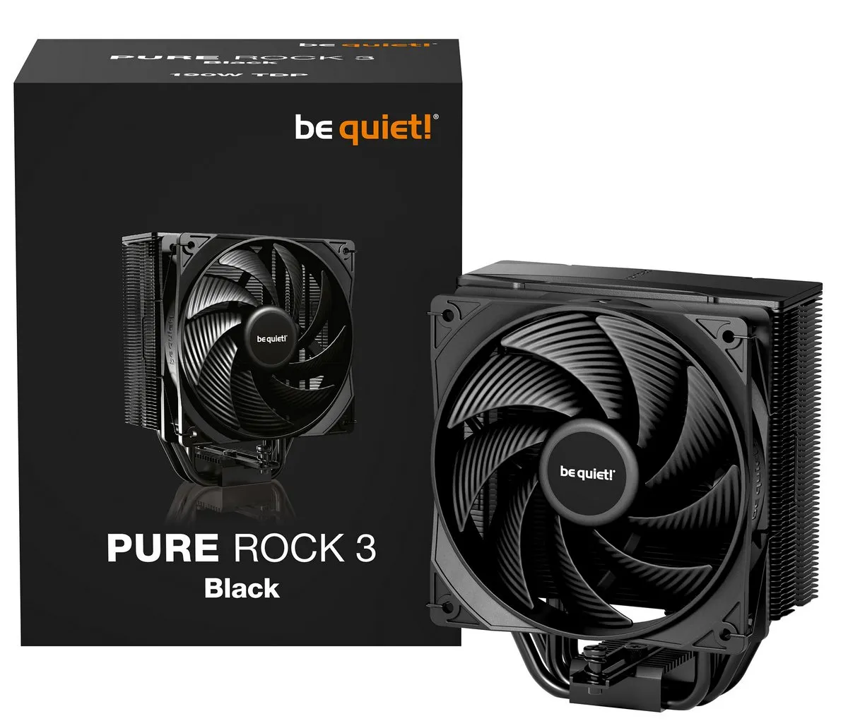 Кулер процесорний be quiet! Pure Rock 3 Black (BK039) - мініатюра 5