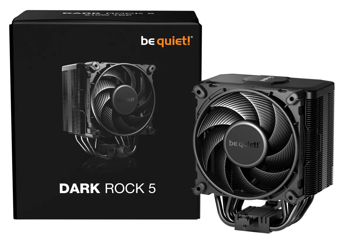 Кулер процесорний be quiet! Dark Rock 5 Black (BK035) - мініатюра 7