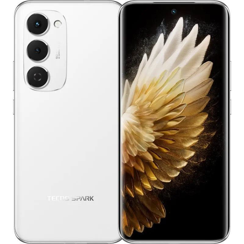 Смартфон Tecno Spark 40 Pro+ (KM7) 8/256GB Aurora White (4894947096341) - зображення 1