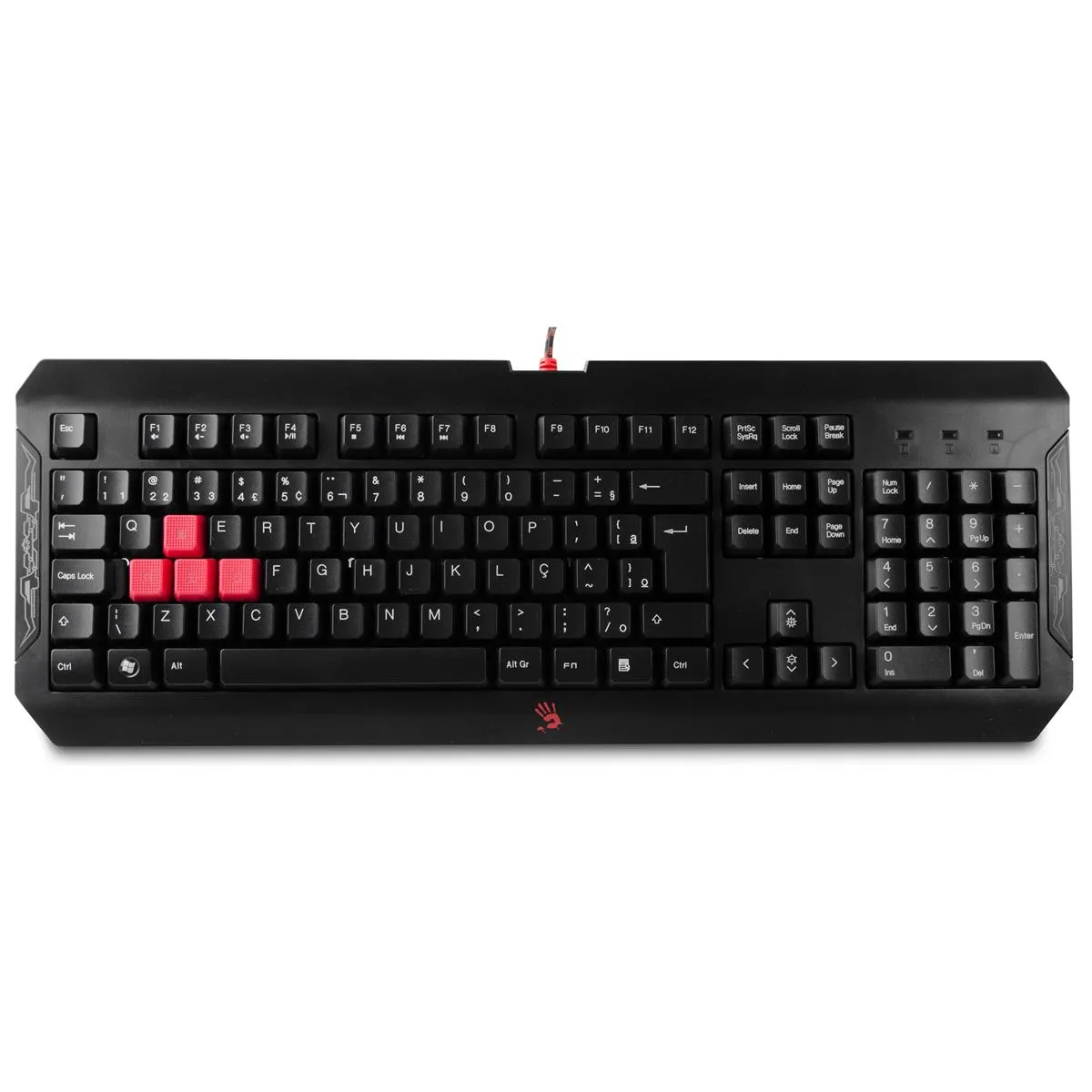 Клавіатура Bloody Q100 Ukr Black - зображення 1