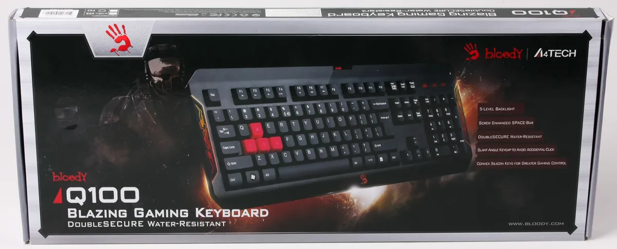 Клавіатура Bloody Q100 Ukr Black - мініатюра 7
