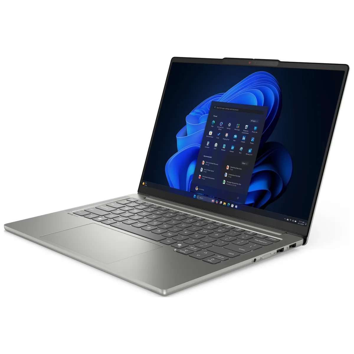 Ноутбук Lenovo IdeaPad Pro 5 14IAH10 (83JK0027RA) Luna Grey - мініатюра 14