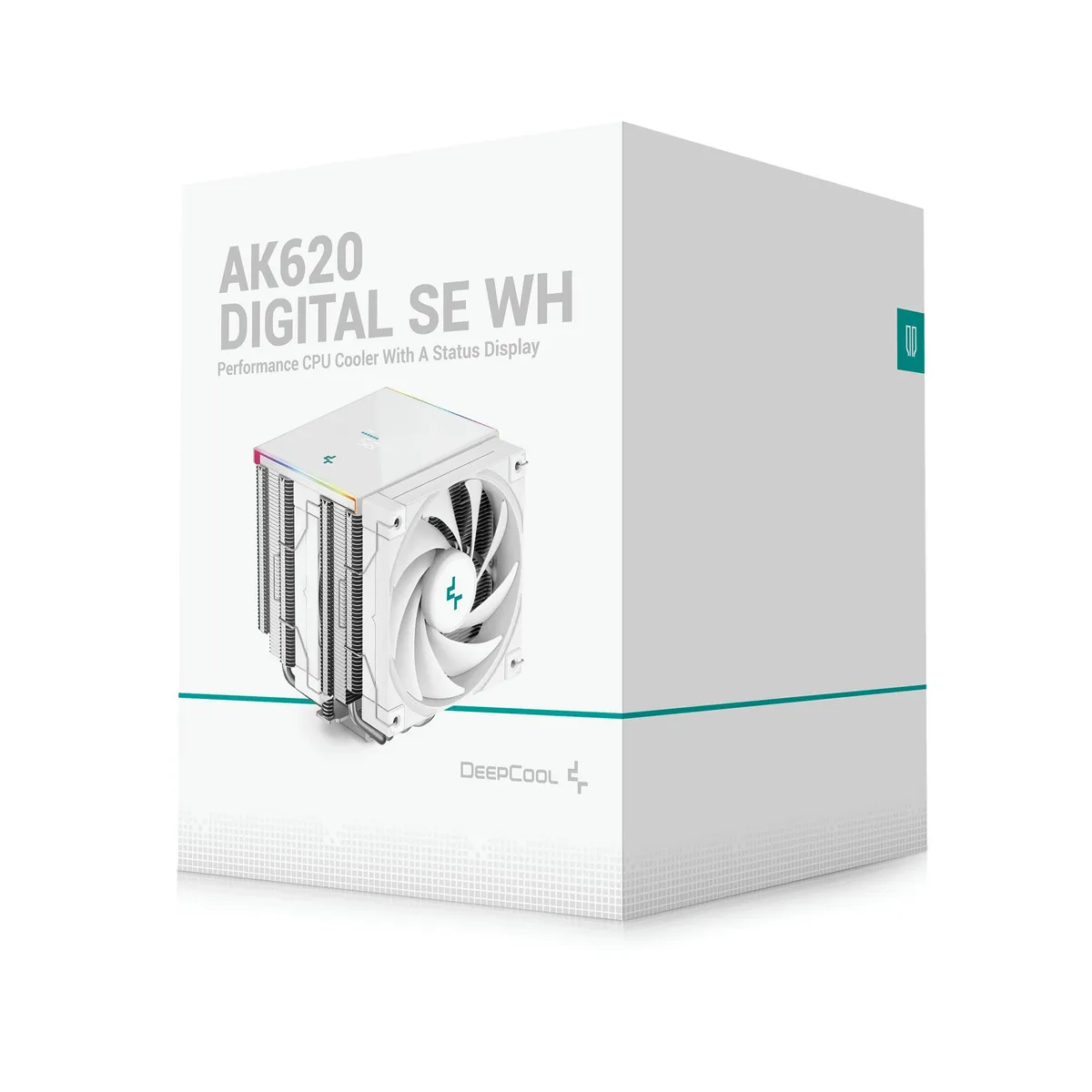 Кулер процесорний DeepCool AK620 Digital SE WH (R-AK620-WHADMN-GJD) - мініатюра 2