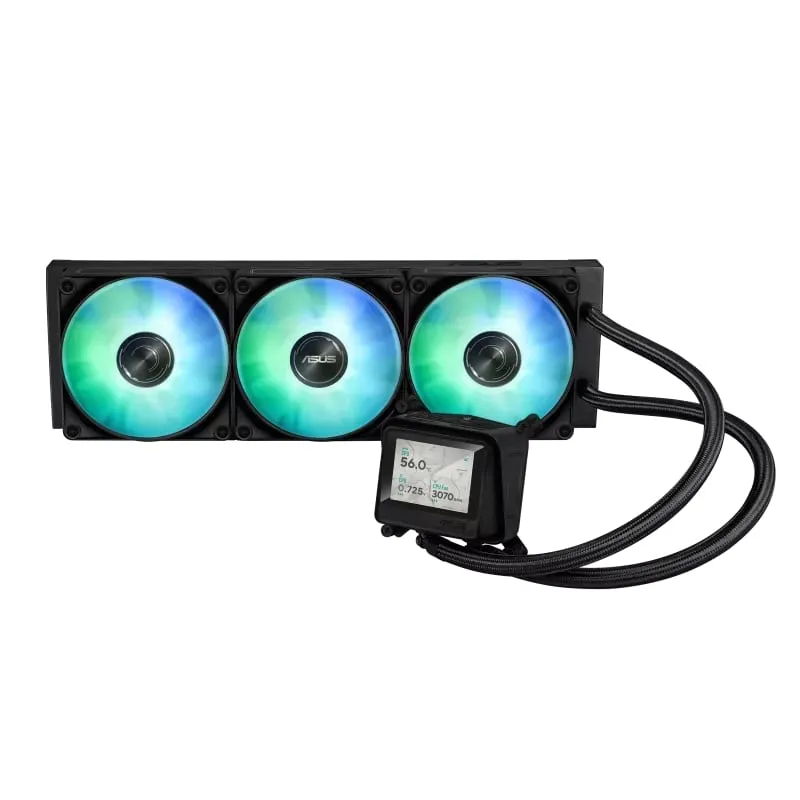 Система водяного охолодження Asus Max Gaming LC 360 ARGB LCD Black (90RC01G1-B0EAY0) - зображення 1