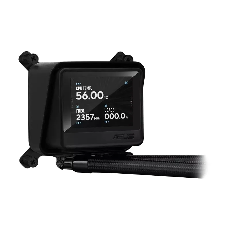 Система водяного охолодження Asus Max Gaming LC 360 ARGB LCD Black (90RC01G1-B0EAY0) - мініатюра 5