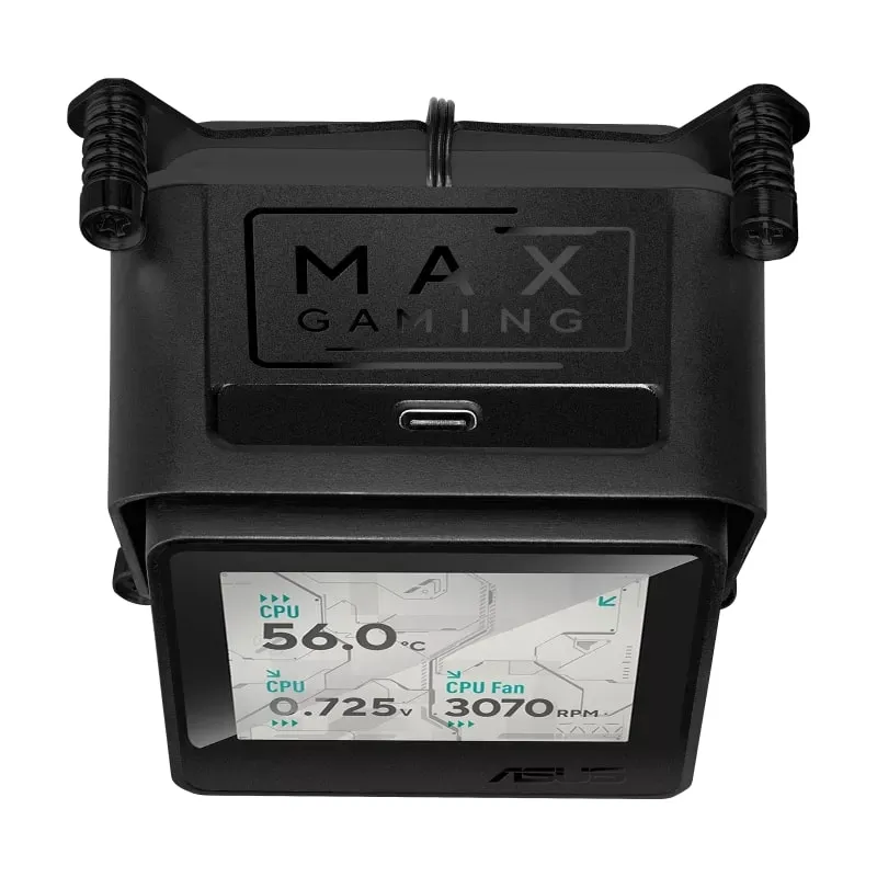 Система водяного охолодження Asus Max Gaming LC 360 ARGB LCD Black (90RC01G1-B0EAY0) - мініатюра 7