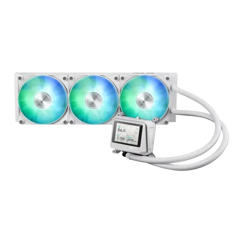 Система водяного охолодження Asus Max Gaming LC 360 ARGB LCD White (90RC01G2-B0EAY0) - зображення 1