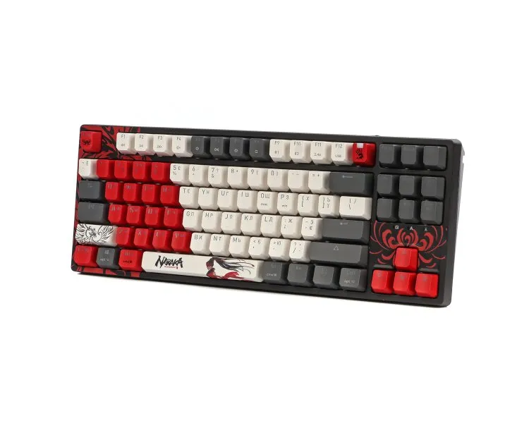 Клавіатура бездротова Bloody WS87 RGB Naraka Black - мініатюра 2