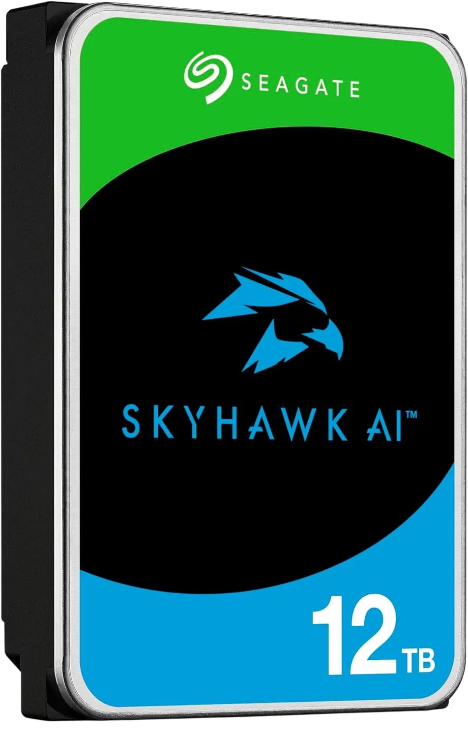 Накопичувач HDD SATA 12.0TB Seagate SkyHawk AI Surveillance 7200rpm 512MB (ST12000VE003) - мініатюра 2