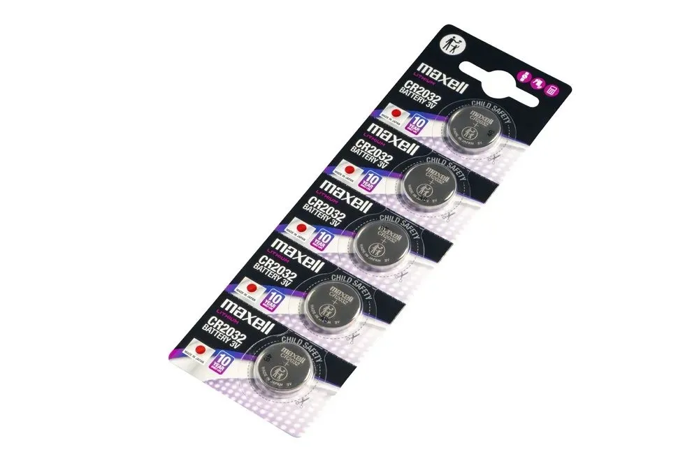 Батарейка Maxell Lithium CR2032 BL 5 шт - мініатюра 2