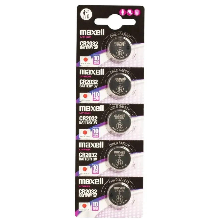 Батарейка Maxell Lithium CR2032 BL 5 шт - мініатюра 4