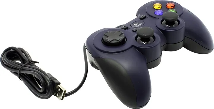 Геймпад Logitech F310 (940-000135) чорно-синій USB (940-000135) - мініатюра 2
