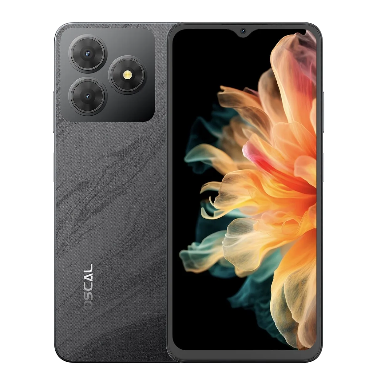 Смартфон Oscal Flat 2 4/128GB Phantom Black - мініатюра 7