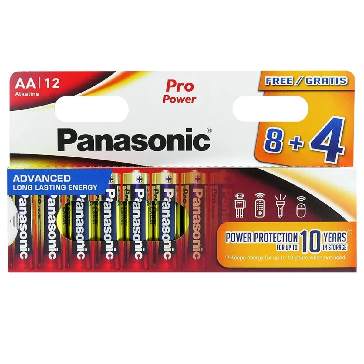 Батарейка Panasonic Pro Power AA/LR06 BL 12(8+4)шт - зображення 1