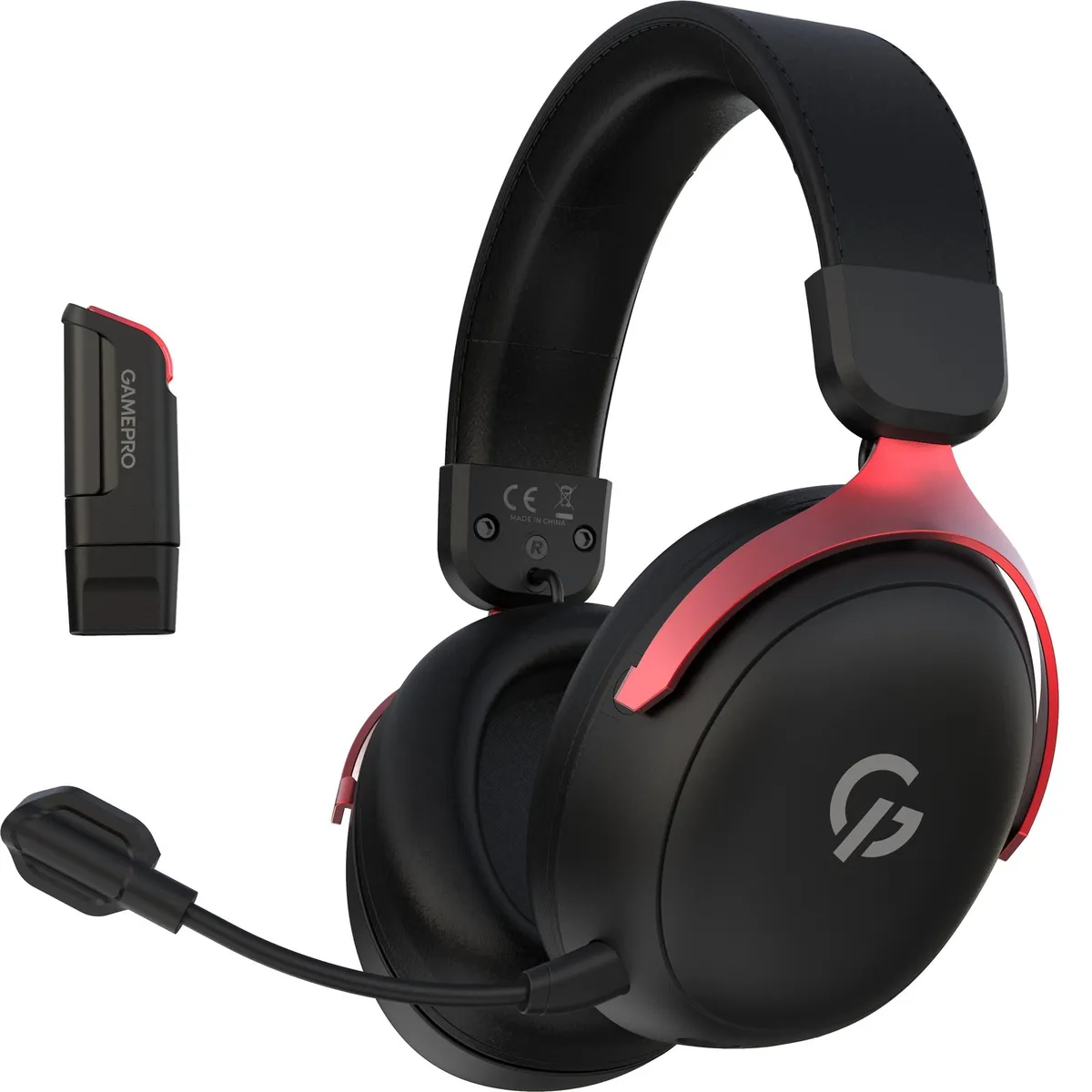 Гарнітура GamePro Asgard Freya Pro Black-Red (HSW201BR) - мініатюра 13