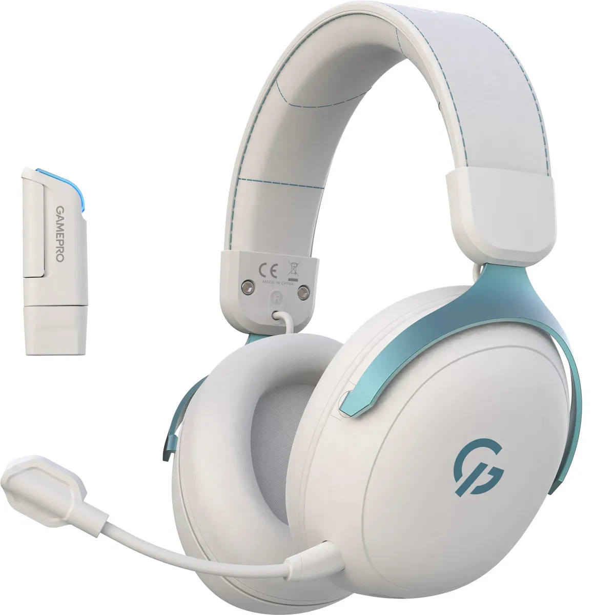 Гарнітура GamePro Asgard Freya Pro White-Blue (HSW201WB) - зображення 1
