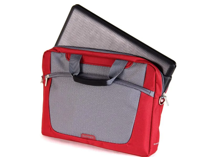 Сумка для ноутбука Sumdex PON-318RD 16" Red/Grey - зображення 1