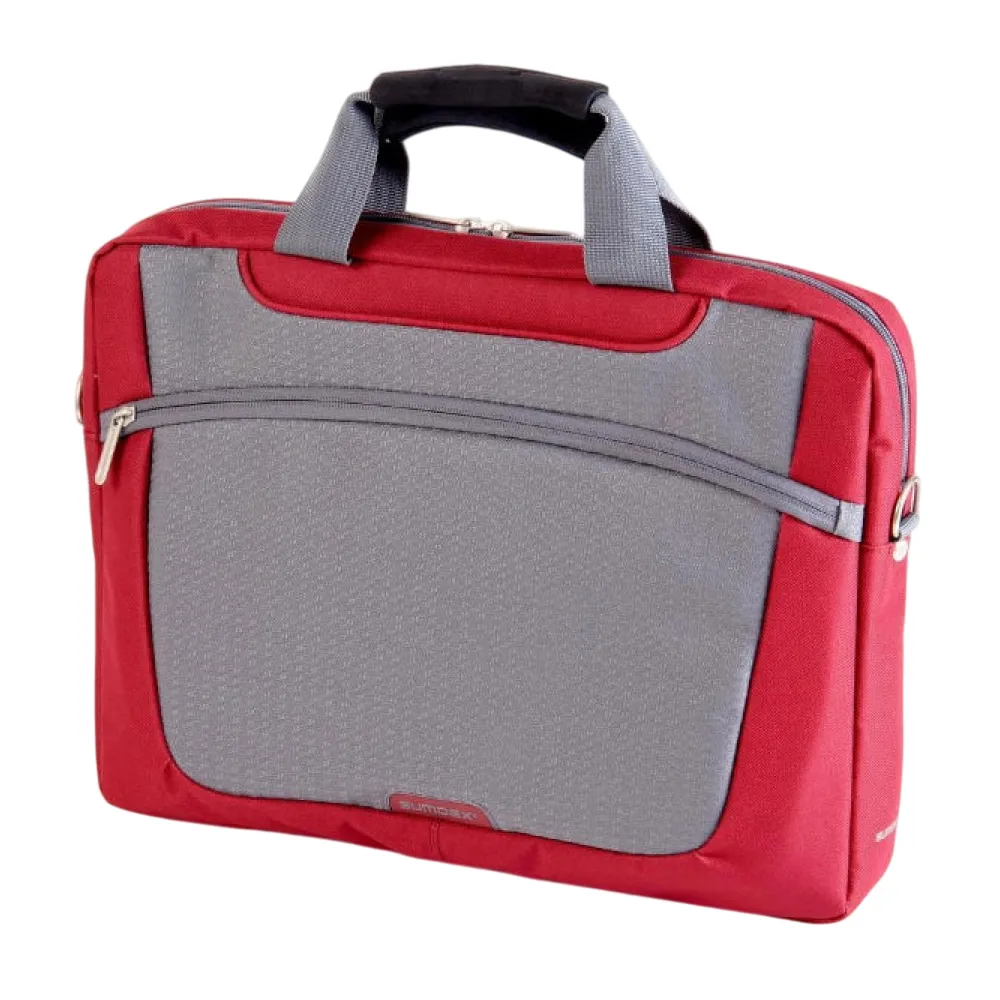 Сумка для ноутбука Sumdex PON-318RD 16" Red/Grey - мініатюра 4