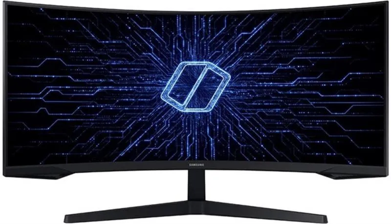Монiтор Samsung 34" Odyssey G5 (LC34G55TWWIXUA) VA Black Curved - мініатюра 3