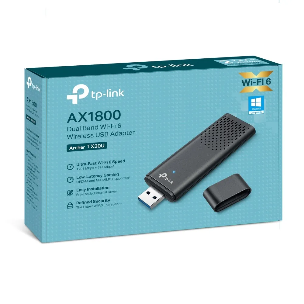 Бездротовий адаптер TP-Link Archer TX20U - зображення 1