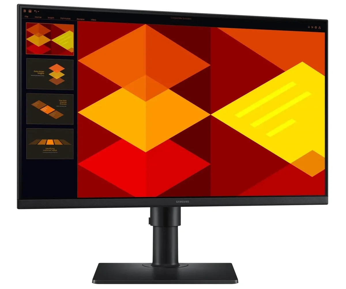Монiтор Samsung 24" LS24D400G (LS24D400GAIXUA) IPS Black 100Hz - мініатюра 10