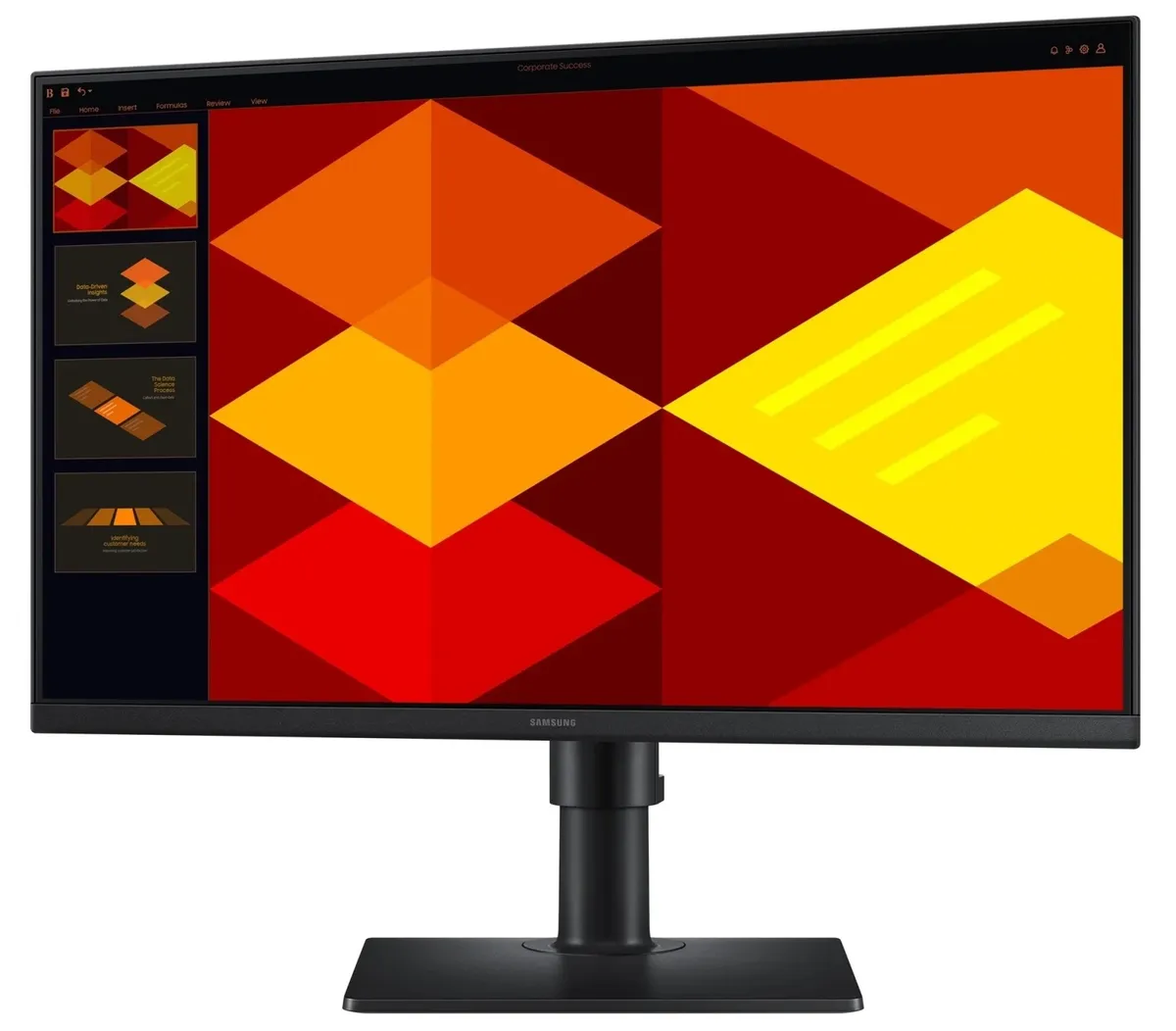 Монiтор Samsung 24" LS24D400G (LS24D400GAIXUA) IPS Black 100Hz - мініатюра 9