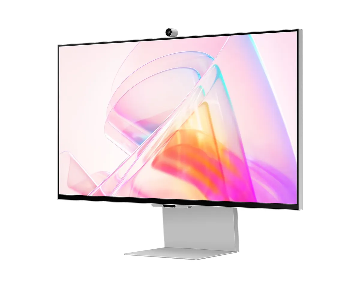 Монiтор Samsung 27" ViewFinity S90PC Silver (LS27C902PAZXUA) IPS - мініатюра 2