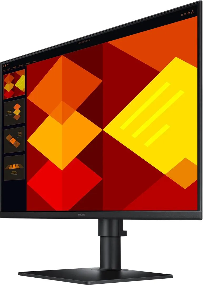 Монiтор Samsung 27" S27D400 (LS27D400GAIXUA) IPS Black 100Hz - мініатюра 5