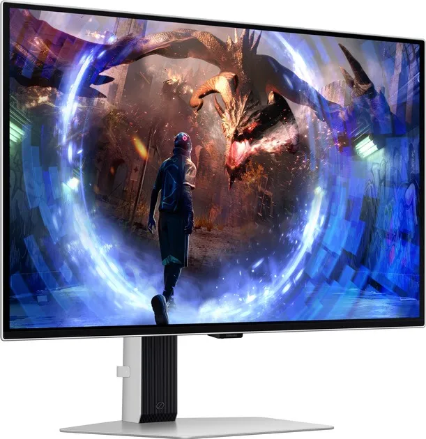 Монiтор Samsung 27" Odyssey G6 LS27DG600 (LS27DG600SIXUA) OLED Silver 360Hz - мініатюра 4