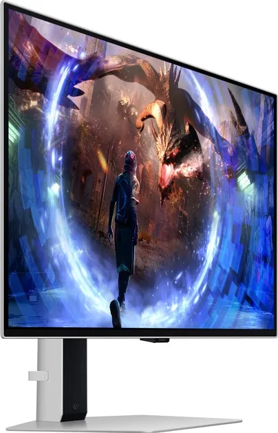 Монiтор Samsung 27" Odyssey G6 LS27DG600 (LS27DG600SIXUA) OLED Silver 360Hz - мініатюра 6