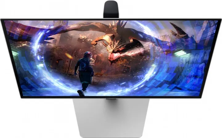 Монiтор Samsung 27" Odyssey G6 LS27DG600 (LS27DG600SIXUA) OLED Silver 360Hz - мініатюра 8