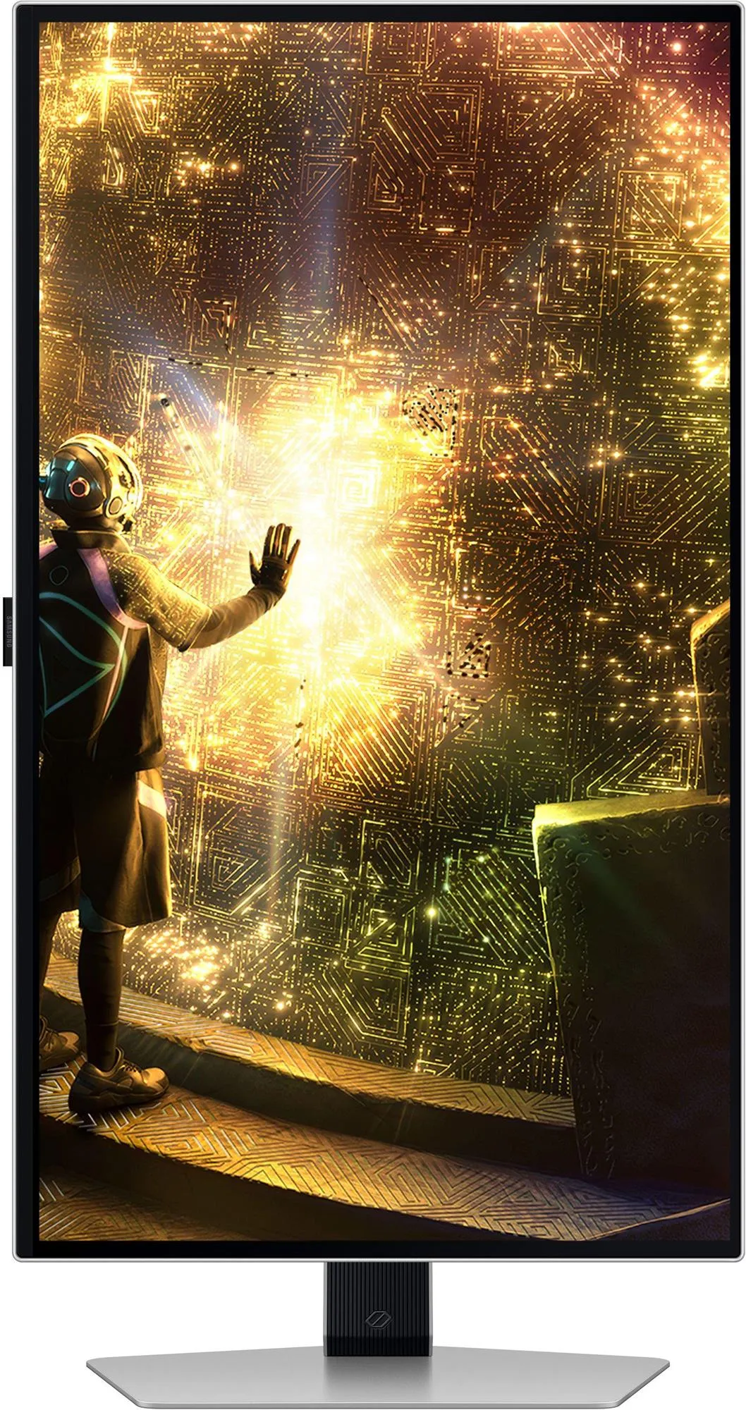 Монiтор Samsung 27" Odyssey G6 LS27DG612S (LS27DG612SIXUA) OLED Silver 240Hz - мініатюра 11