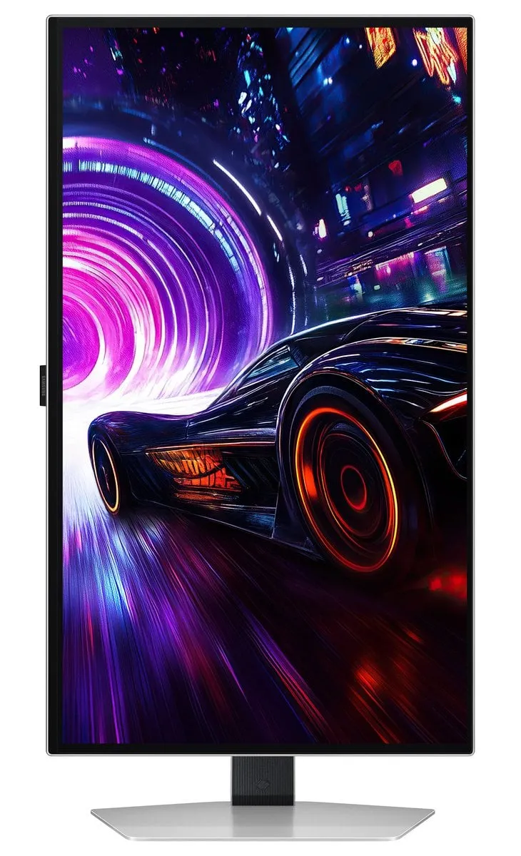 Монітор Samsung 27" Odyssey G8 G81SF (LS27FG812SIXUA) OLED Silver 240Hz - мініатюра 5