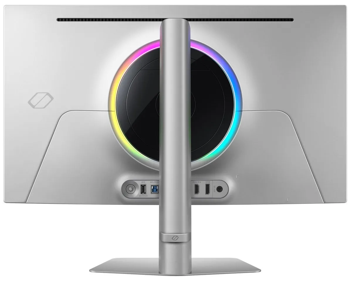 Монітор Samsung 27" Odyssey G8 G81SF (LS27FG812SIXUA) OLED Silver 240Hz - мініатюра 6