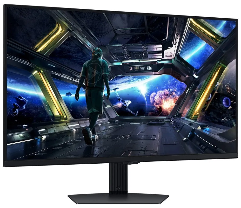 Монiтор Samsung 32" Odyssey G7 G70D (LS32DG700EZXUA) IPS Black 144Hz - мініатюра 3