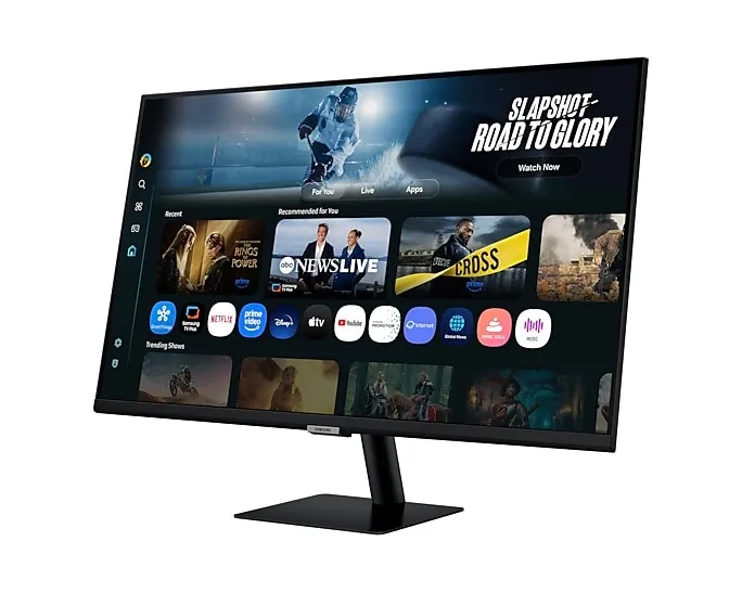 Монiтор Samsung 32" Smart Monitor M7 (LS32FM702UZXUA) VA Black - мініатюра 3