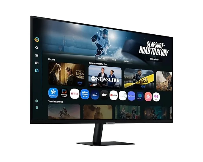 Монiтор Samsung 32" Smart Monitor M7 (LS32FM702UZXUA) VA Black - мініатюра 8